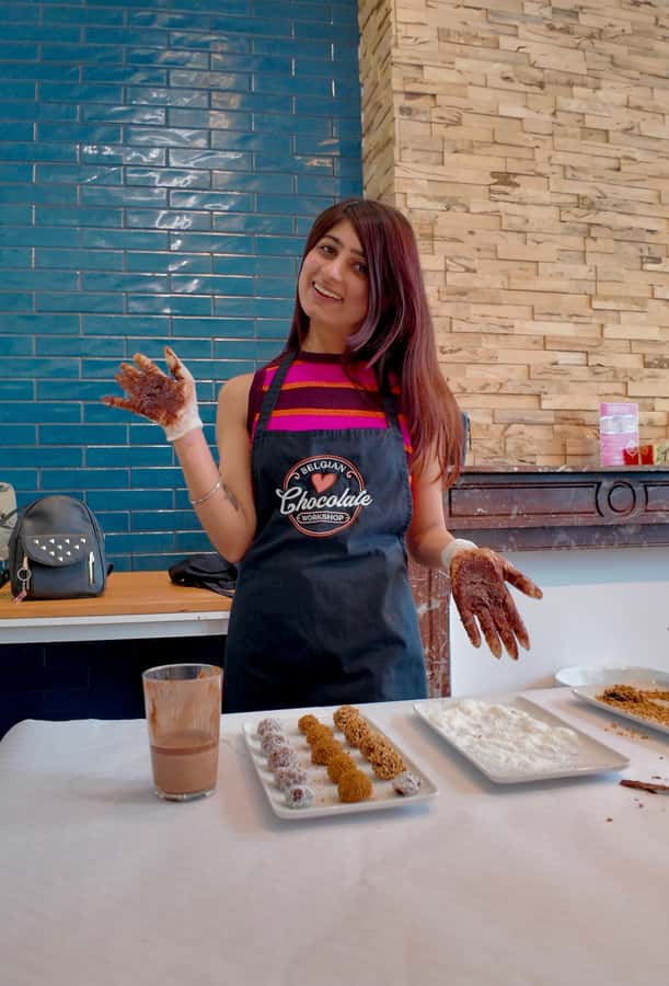 1.5h Cusco Chocolate Workshop - Truffles & Hot Chocolate - Hot chocolate while the truffles chill