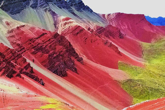 1-day excursion to Color Mountain and Red Valley (Optional) - The $40 price and the extra entrance fee