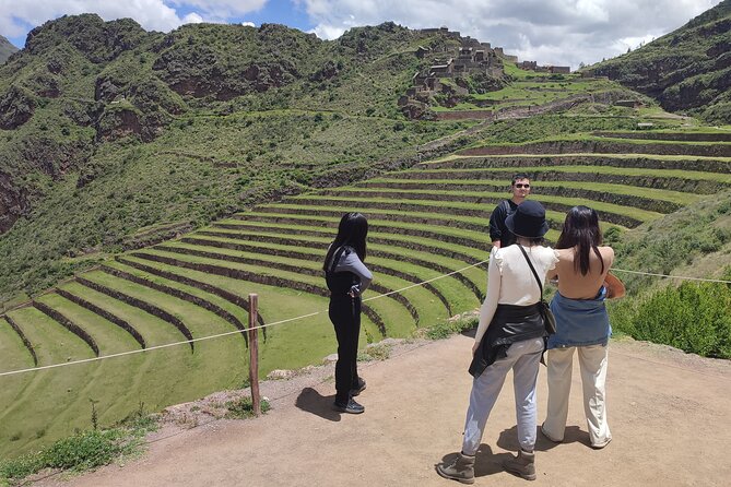2 Days Sacred Valley Private Tour and Sunrise in Machu Picchu - Maras shows salt production on a mountainside