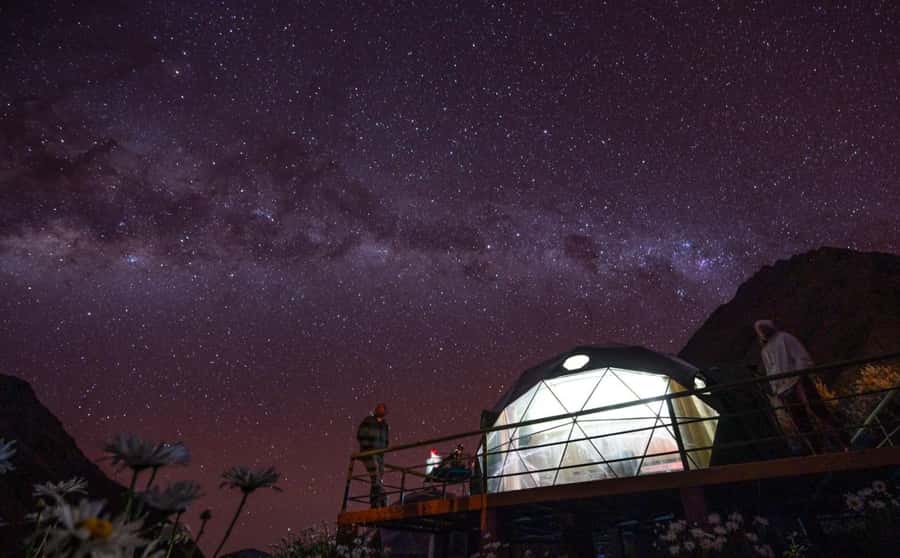 5-Day Salkantay Trek to Machupicchu Sky Lodge Dome - Day one: Cusco to Soraypampa and Humantay Lagoon