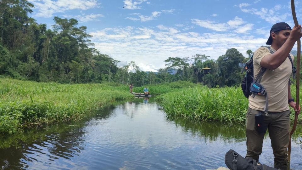 Amazonian Adventure 3 Days: Exploring the Jungle from Cusco - The lodge garden and return to Cusco