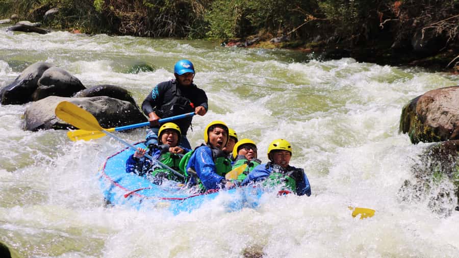 Arequipa: Chili River White Water Rafting + Pickup & Snack - The final break, snack, and return