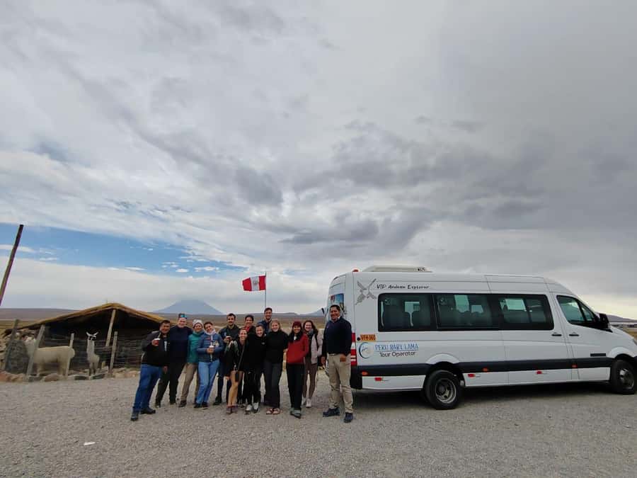 Arequipa: Full-Day Tour to Salinas Salt Lake - Lojen mini-volcanoes and the optional pools