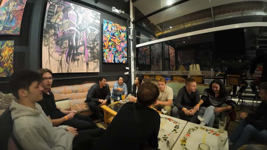 Arequipa: Pub Crawl with Skip-The-Line Access and Drinks - Games, photos, and meeting people