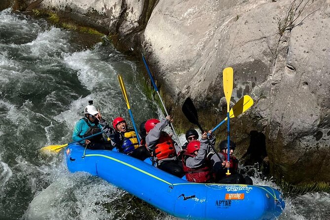 Arequipa Rafting adventure on the Chili river with pick-up - What the river section actually feels like