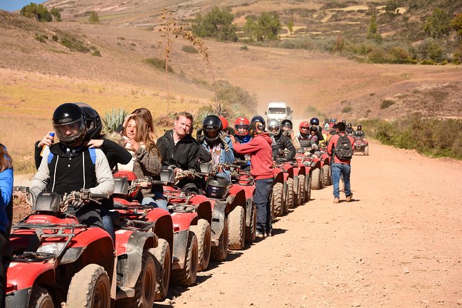 ATV Adventure to Moray and Maras Salt Mines – Half Day - Riding through the Sacred Valley countryside