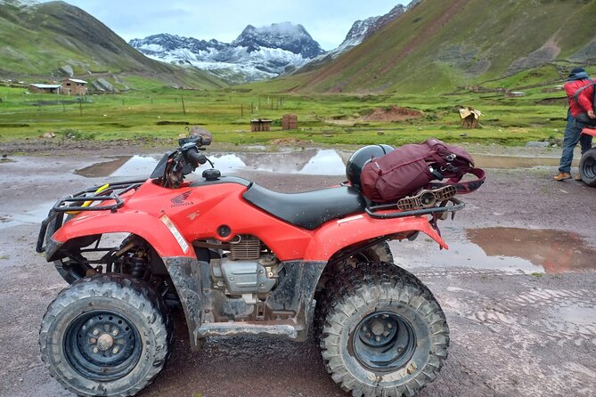 ATV adventure to Rainbow Mountain unique landscapes - The long ride back to Cusco