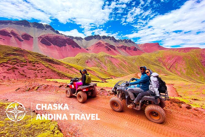 ATVs in Rainbow Mountain and Red Valley - Breakfast at Cusipata, then the bridges at Checacupe