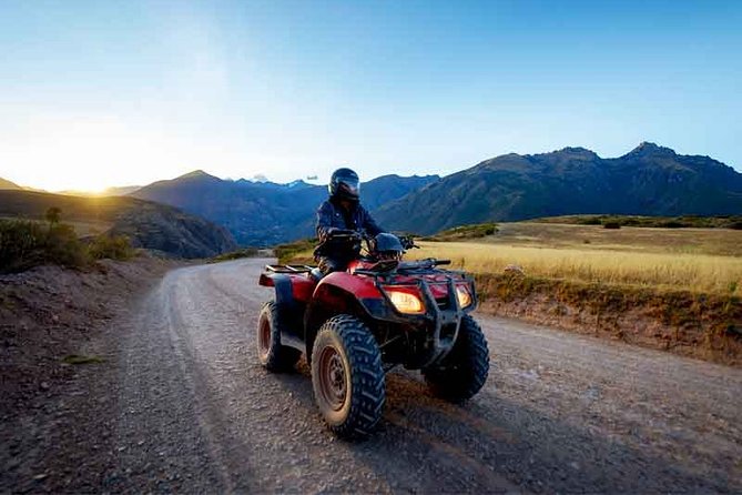 ATVs in Salineras de Maras and Moray | Half day | - Changing vehicles for Maras