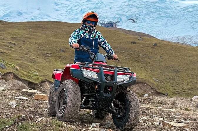 Ausangate Glacier Quad Adventure Tour - Ichupata safety briefing and quad-bike route
