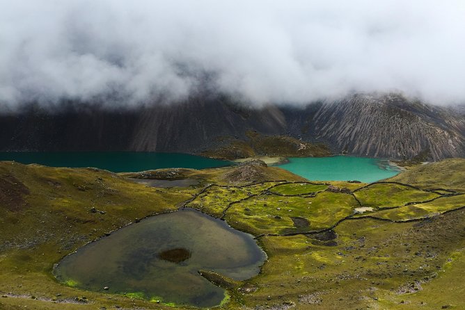 Ausangate Trek 5 Days - Day 4: Blue lagoons and Pacchanta hot springs