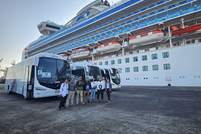 Ballestas Islands tour from Pisco CRUISESHIP TERMINAL - The transfer to Paracas and the first look at the coast