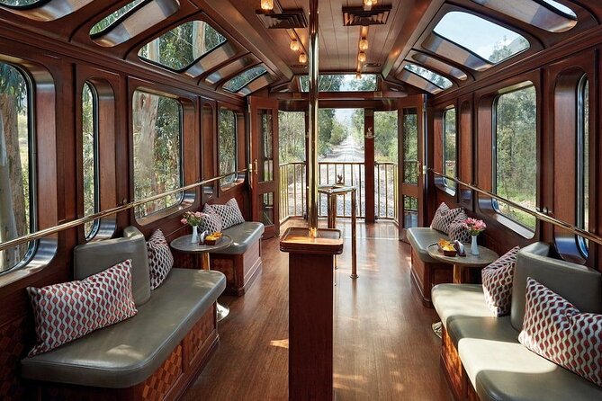 Belmond Hiram Bingham Train to Machupicchu - Full Day - Live music in the Observatory and Bar Cars