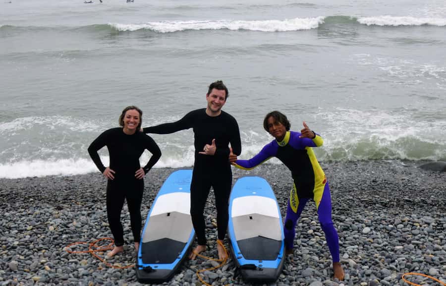 Budget Friendly Surf Class - All Equipment Included - Meeting Your Instructor at Makaha Beach