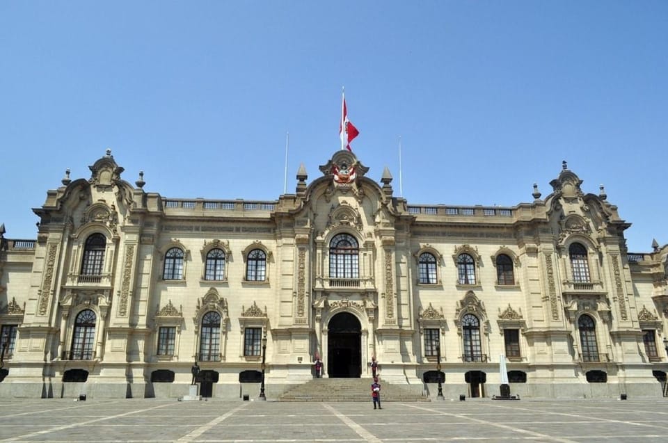 City Tour Colonial and Modern Lima Half Day Plus Ticket - Plaza Mayor gathers Lima’s most important buildings