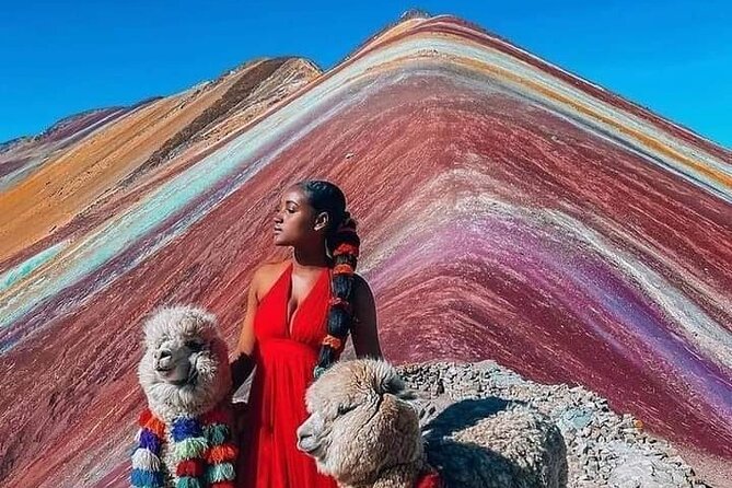 Colorful Mountain In The Cusco Region - Reaching 5,036 meters at Vinicunca