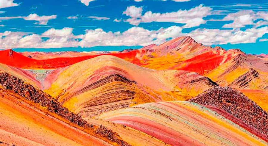 Colorful mountain tour Palcoyo | Cusco - From the parking area to Palcoyo’s three viewpoints