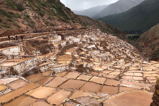 Complete Sacred Valley Tour Small group Pisac, Maras, Moray & Ollantaytambo - Maras salt pools: a bright change of scenery
