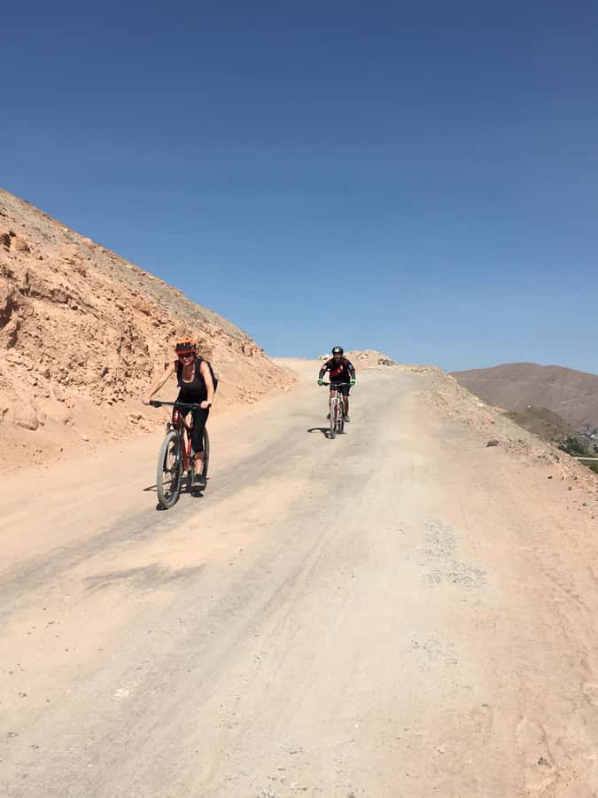 Congata Rover,3 hours bike ride tour in arequipa - Starting near Beaterio and leaving the city behind
