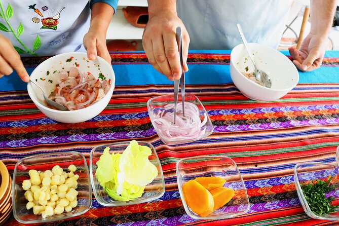 Cook an Authentic Ceviche And Peruvian Pisco Sour! - Practical details that make the evening easier