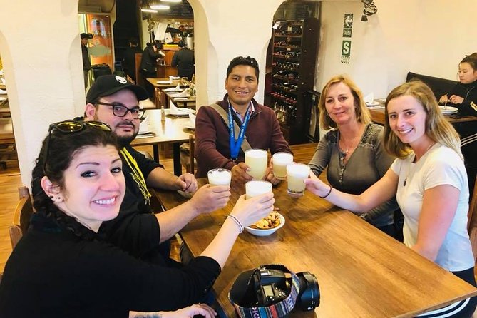 Cusco by Night: Planetarium Cusco, Dinner, and Pisco Sour - The rooftop pisco sour at sunset