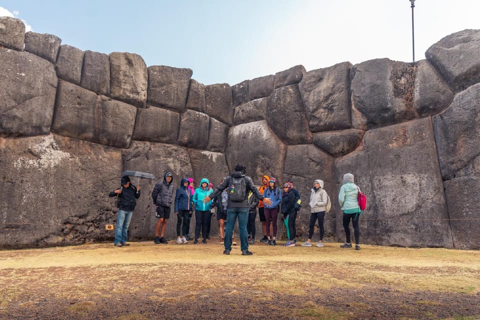 Cusco : City Tour of 4 Ruins and Sun Temple - Qenko: carved rock, channels, and a short visit