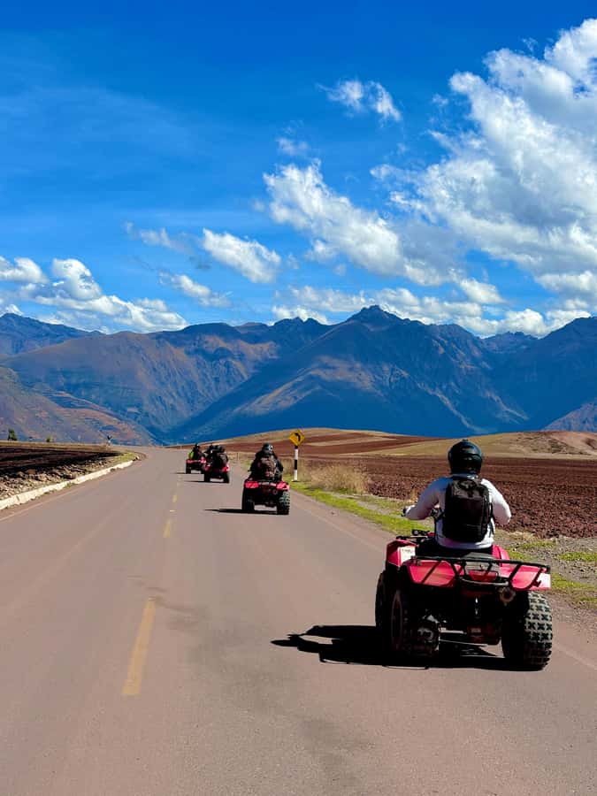 Cusco: Exclusive ATV Adventure to Maras and Moray - The early ride from Cusco into the Sacred Valley