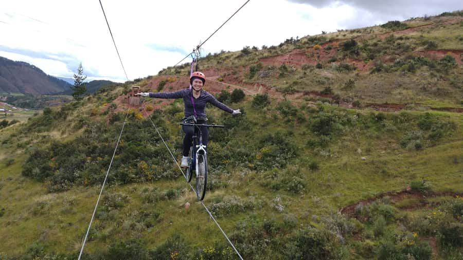 Cusco: Extreme Sky Bike and Rappelling Adventure - Getting fitted and learning the safety system