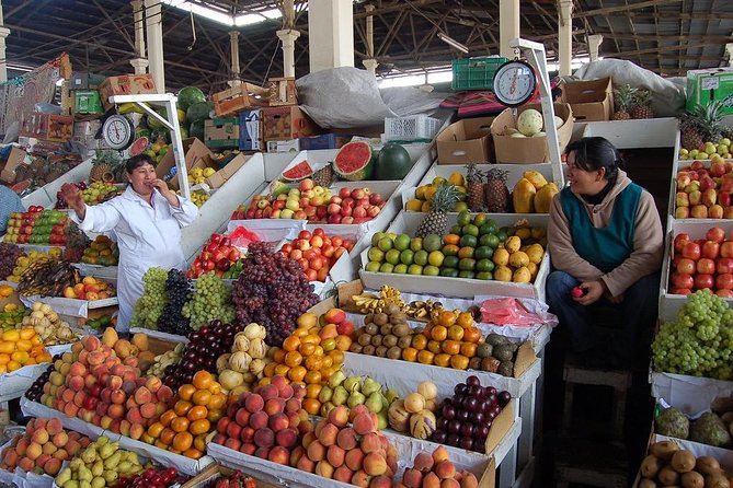 Cusco Markets and Ruins Small Group Tour - San Pedro Market in 45 lively minutes