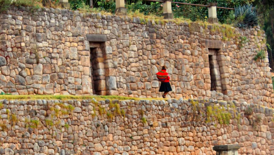 Cusco: Open-Top Bus City Tour - Sacsayhuaman, Q’enqo, and Puca Pucara from the road