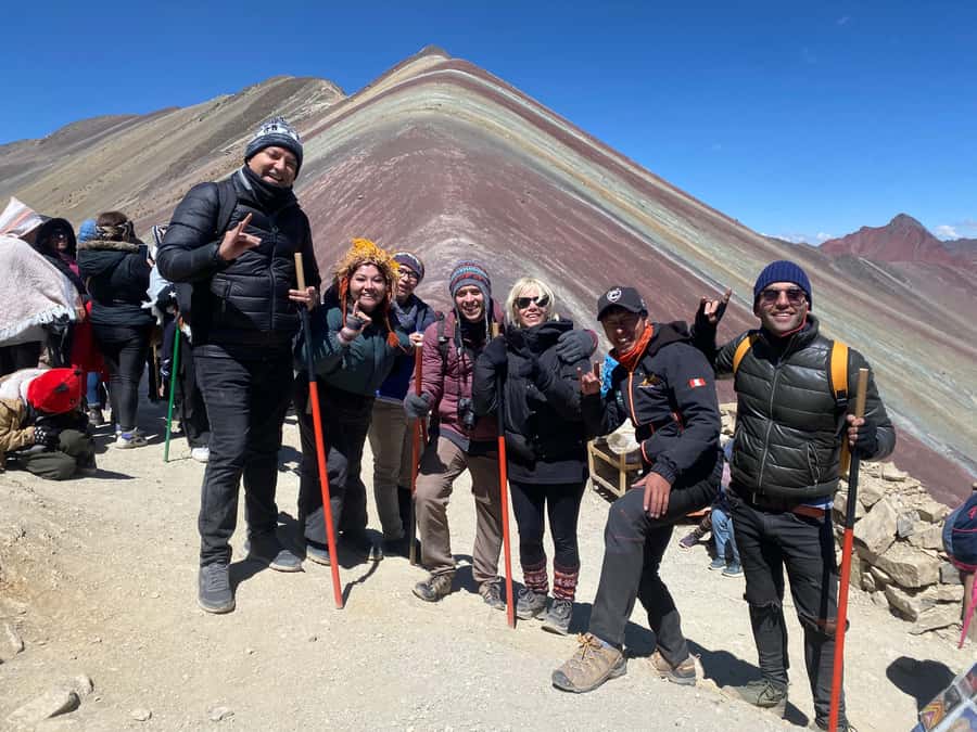 Cusco: Rainbow Mountain Tour with Meals & Red Valley Option - Hiking toward Vinicunca at 5,200 meters