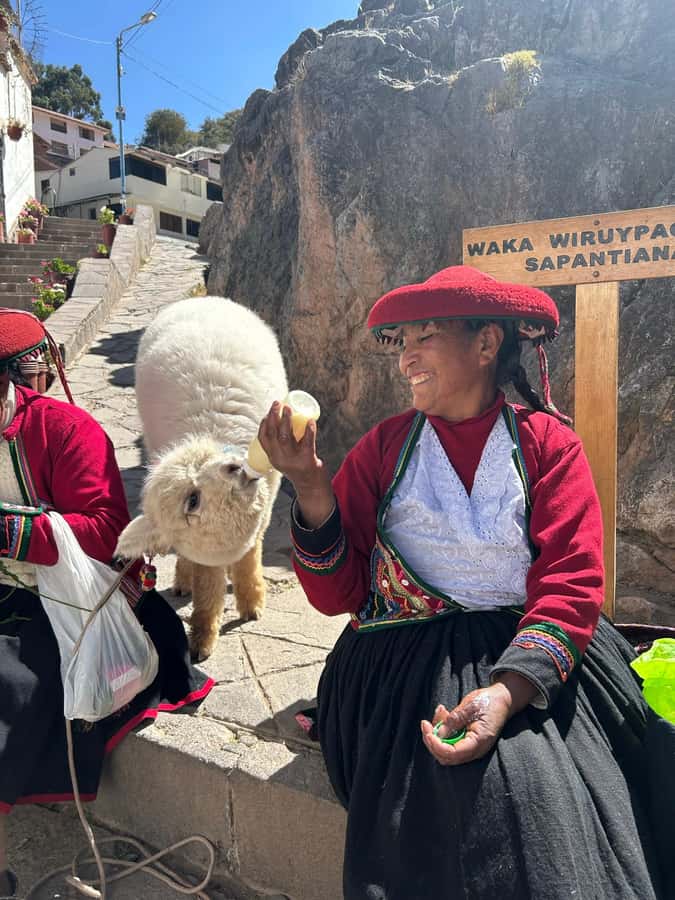 Cusco's historical tour and San Pedro Market bites - San Pedro Market: potatoes, quinoa, bread, and Peruvian fruit