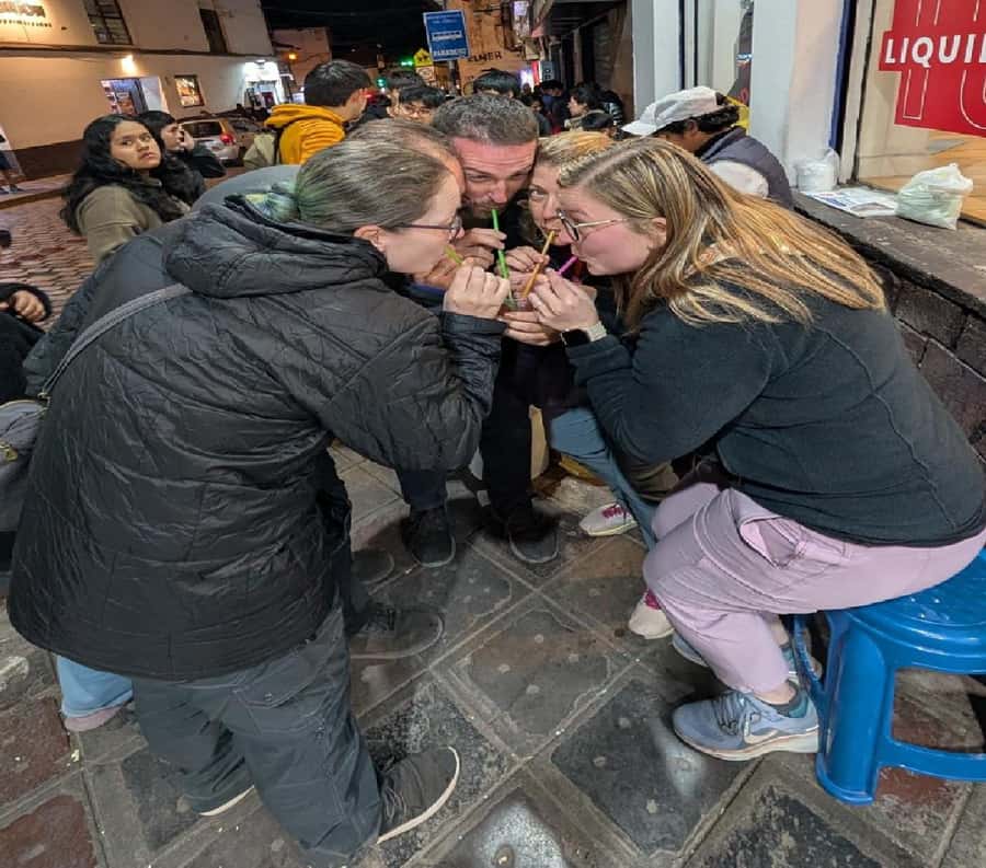 Cusco street food tour - Cusco’s illuminated streets are part of the appeal
