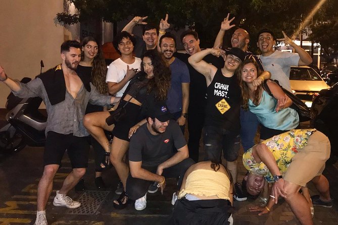 Discover Miraflores nightlife with Bar Crawl Lima - Stop One: The Easiest Place to Meet the Group