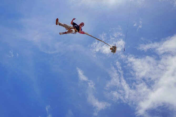 Double Adrenaline Bungee and Slingshot Combo - Two extreme rides at Action Valley