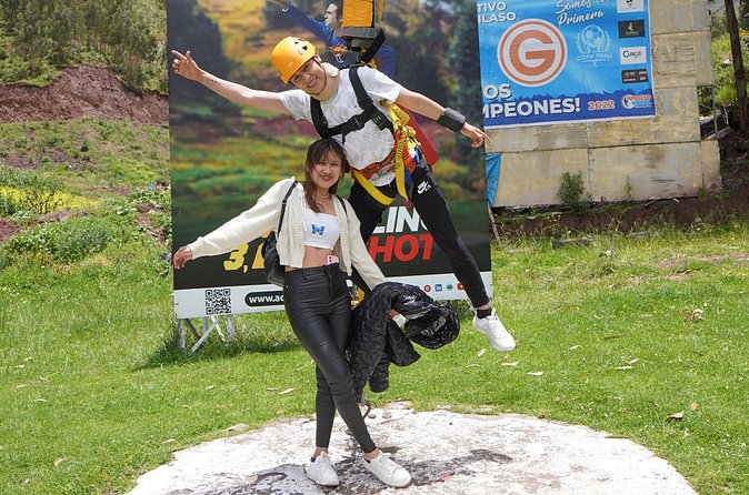 Double Adrenaline Bungee and Slingshot Combo - Timing your booking in Cusco