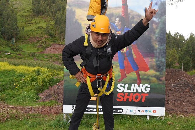 Double Adrenaline Bungee and Slingshot Combo - What happens from Plaza Regocijo onward