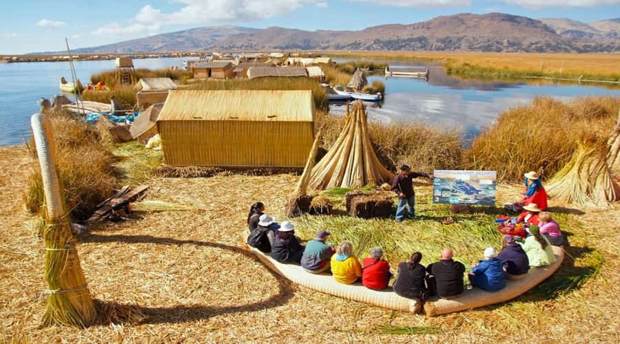 Floating Islands of the Uros - Getting from Puno to the floating islands