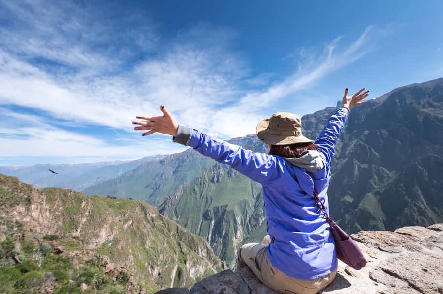 FROM CABANACONDE: VISIT TO THE CRUZ DEL CONDOR VIEWPOINT, DURATION 2 HOURS - Key points at a glance