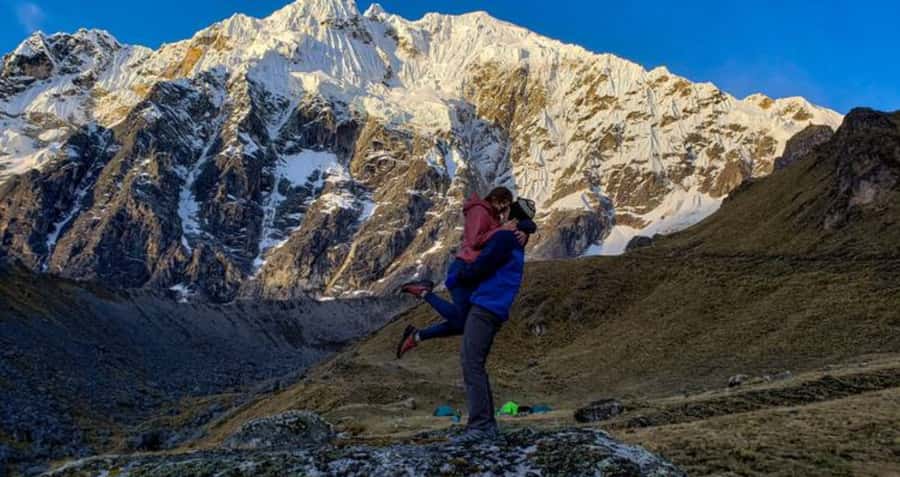 From Cusco: 5-Night Trip with Salkantay Trek & Machu Picchu - Day four: Llactapata, Mandor Waterfalls, and Aguas Calientes