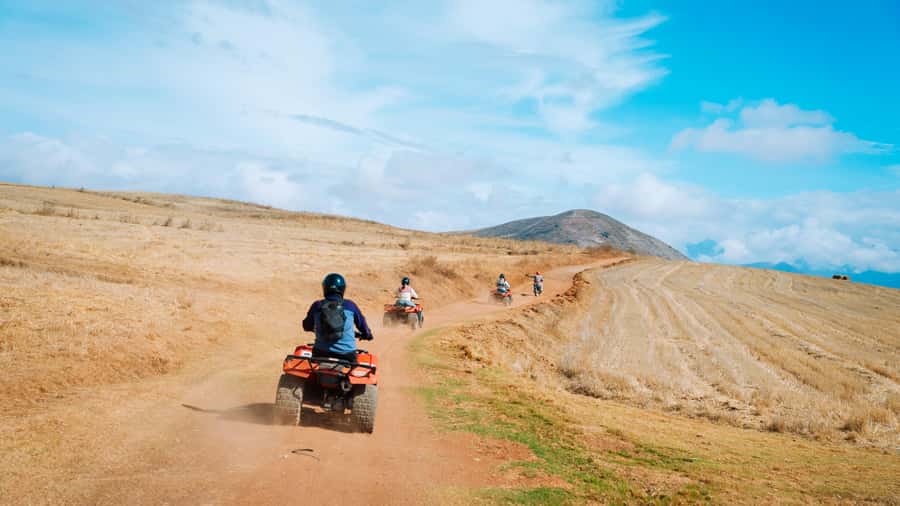 From Cusco: ATV Adventure to Moray & Maras Salt Mines - Moray’s circular terraces and the two-hour stop