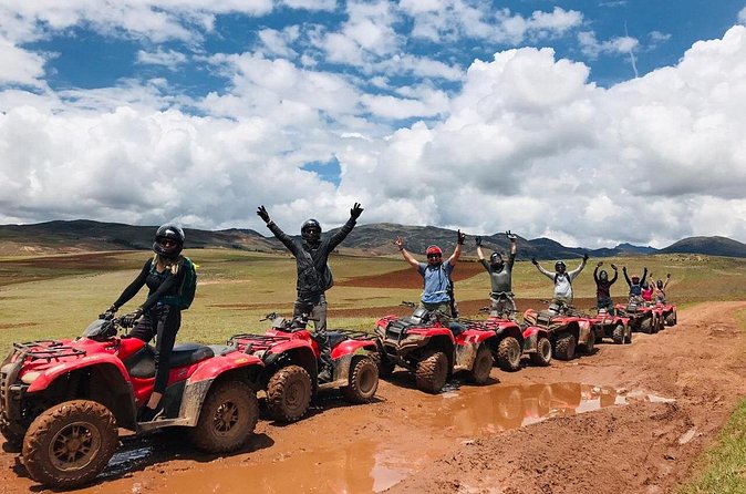 From Cusco: ATV’s tour Moray and Salt Mines of Maras. - Maras salt mines and the Andean pools