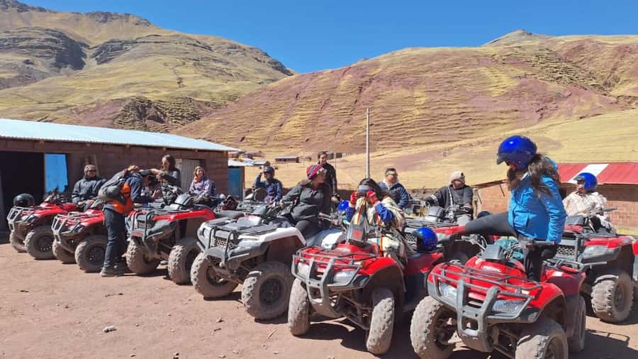 from Cusco: Atv Tour Maras, Moray, and Salt Mines - Moray and its unusual Inca terraces