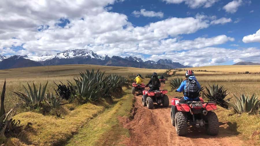 from Cusco: Atv Tour Maras, Moray, and Salt Mines - Starting with safety and ATV practice
