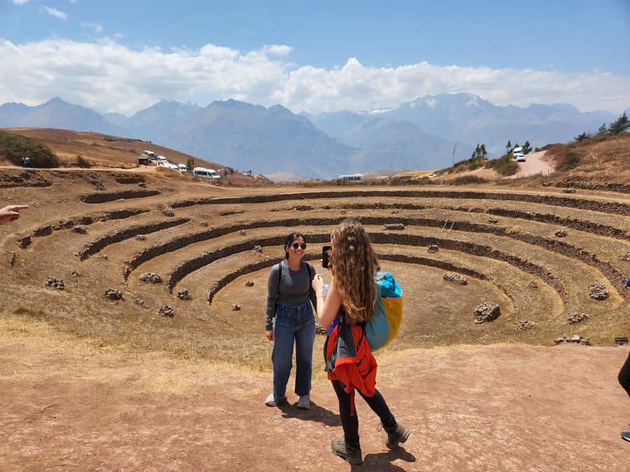 From Cusco: Chinchero, Moray, Maras and Ollantaytambo - Moray’s circular terraces in half an hour
