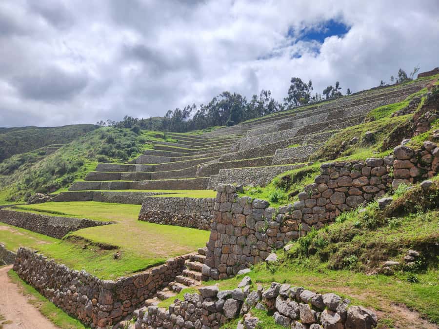 From Cusco: Chinchero, Moray, Maras, Ollantaytambo and Pisaq - Moray’s unusual circular terraces