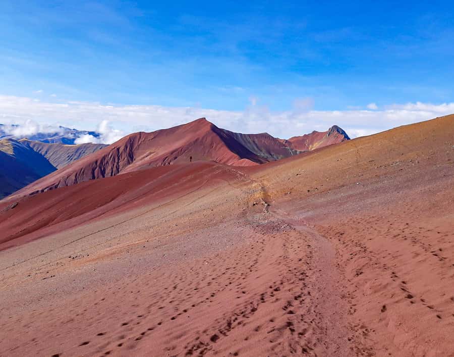 From Cusco: Full Day Rainbow Mountain + Red Valley | PRIVATE - The descent, Cusipata lunch, and the long ride home