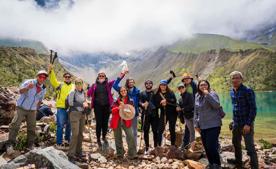 From Cusco: Humantay Lake Tour - The dirt road to Soraypampa and Salkantay Glacier views