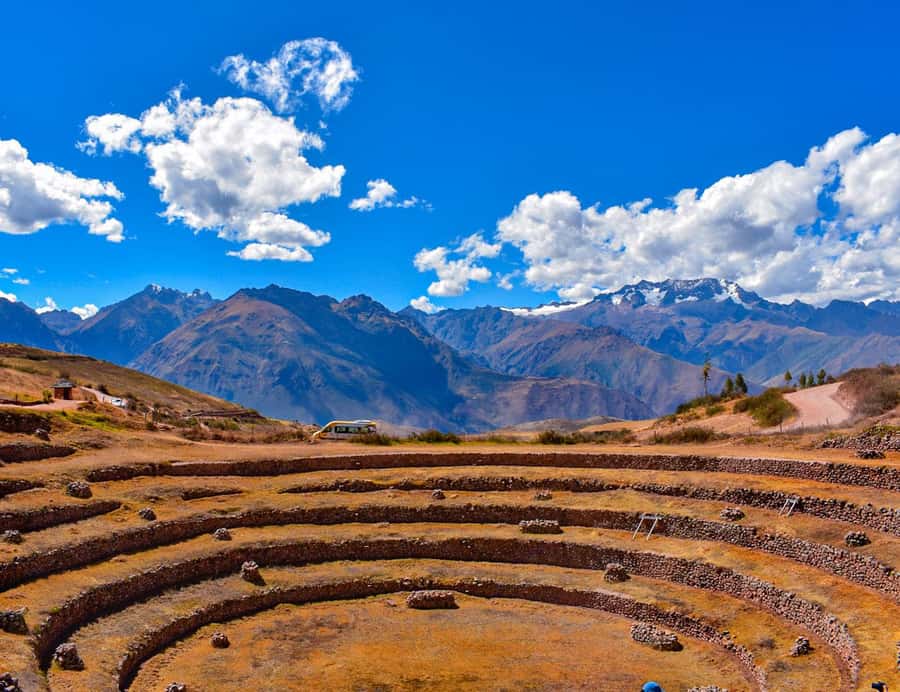 From Cusco: Moray, Maras Salt Mines & Chinchero Weavers Tour - The real value at $15 per person