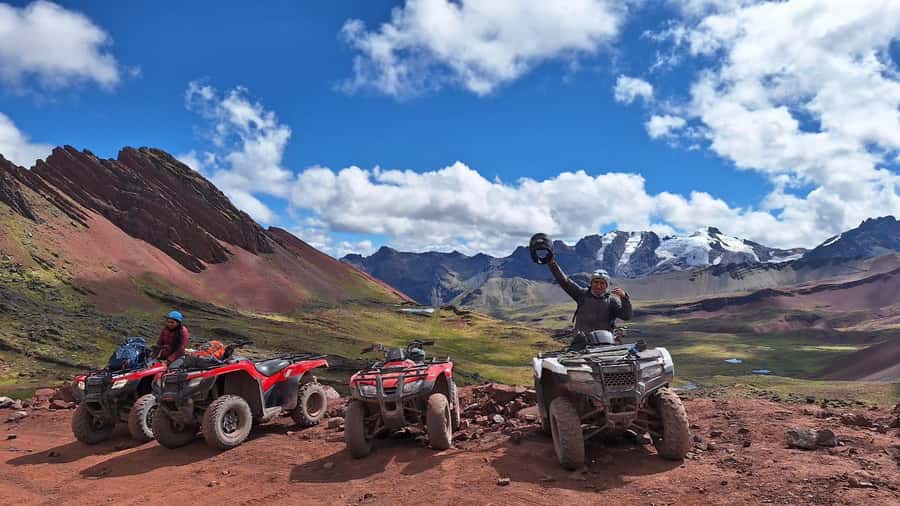 From Cusco: Mountain of colors and red valley on ATVs - The 3:30 AM pickup and long road to Cusipata